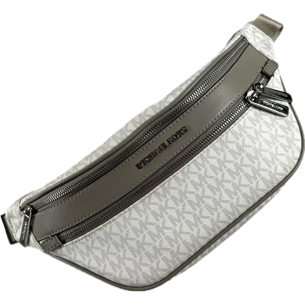 SOLD Micheal Kors Signature Kenly Medium Waist Pack Fanny Belt Bag